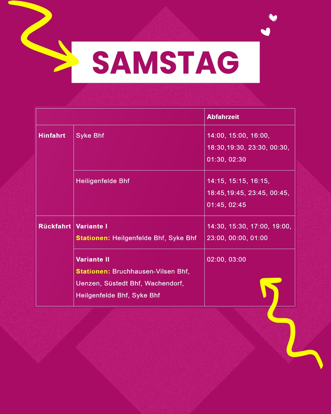 Busshuttle Sam